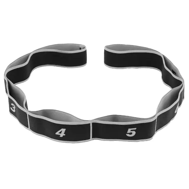 Yoga Elastic Band  WideNet Global Marketplace Grey 8 Grids 