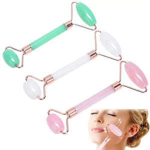 Beauty Jade - Facial Roller  WideNet Global Marketplace Pink None 