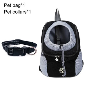 Pet Travel Carrier Bag  WideNet Global Marketplace Black with Collar L for 10-13kg 