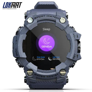 LOKMAT ATTACK Fitness Tracker Smart Watch  WideNet Global Marketplace Blue  