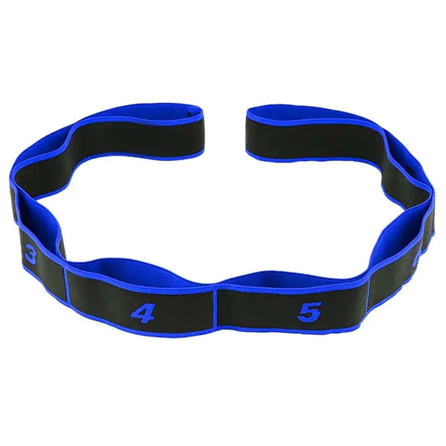 Yoga Elastic Band  WideNet Global Marketplace Blue 8 Grids 