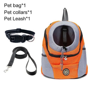 Pet Travel Carrier Bag  WideNet Global Marketplace Orange Set L for 10-13kg 