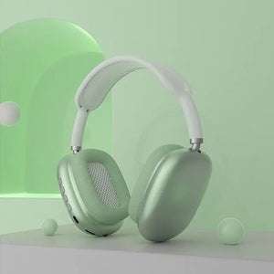 Air Max Wireless Stereo Headphone  WideNet Global Marketplace Green  