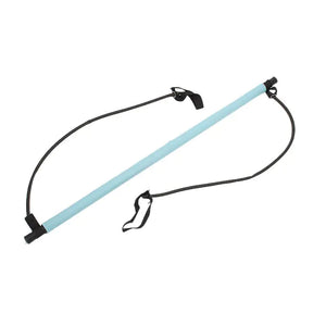 Portable Pilates Bar and Resistance Band  WideNet Global Marketplace Light Blue  