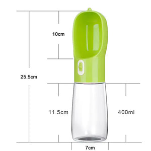 Pet Dog Water Bottle Feeder  WideNet Global Marketplace Green2  