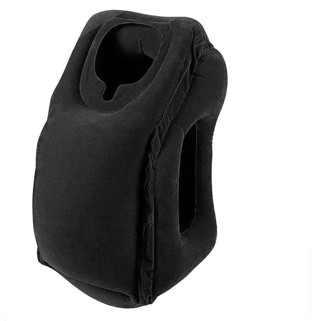 Travel Pillow  WideNet Global Marketplace Black  
