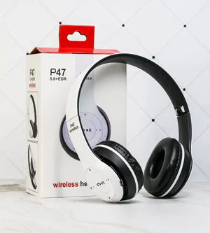 Air Max Wireless Stereo Headphone  WideNet Global Marketplace P47-White  