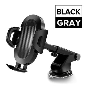 Car Phone Holder  WideNet Global Marketplace Gray Sucker Type  