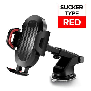 Car Phone Holder  WideNet Global Marketplace Red Sucker Type  