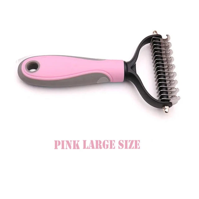 Pet Comb  WideNet Global Marketplace Pink Large  