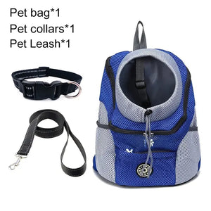 Pet Travel Carrier Bag  WideNet Global Marketplace Blue Set L for 10-13kg 