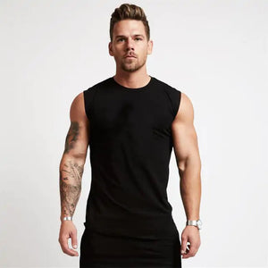 Fitness Gym Vest Activewear  WideNet Global Marketplace Black L 