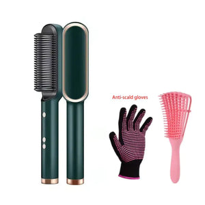 Hair Straightener Comb Set  WideNet Global Marketplace Green  