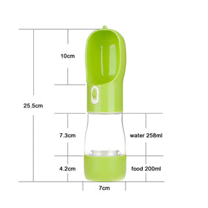 Pet Dog Water Bottle Feeder  WideNet Global Marketplace Green1  