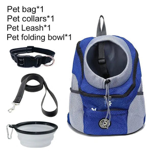 Pet Travel Carrier Bag  WideNet Global Marketplace Blue Set 1 L for 10-13kg 