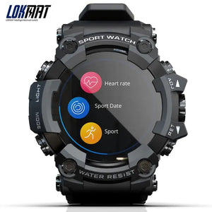 LOKMAT ATTACK Fitness Tracker Smart Watch  WideNet Global Marketplace Black  