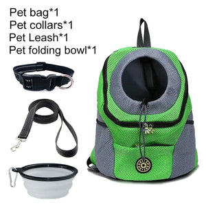 Pet Travel Carrier Bag  WideNet Global Marketplace Green Set 1 L for 10-13kg 