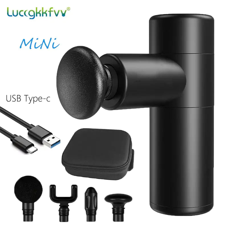 Massage Gun Mini  WideNet Global Marketplace USB Type-C  