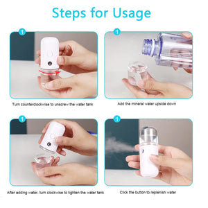 Rechargeable Mist Facial Sprayer  WideNet Global Marketplace   