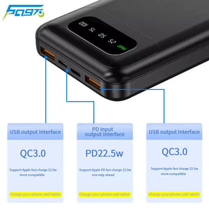 22.5W 10000mAh Portable Power Bank  WideNet Global Marketplace   