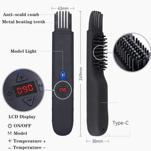 Beard Straightener Comb  WideNet Global Marketplace   