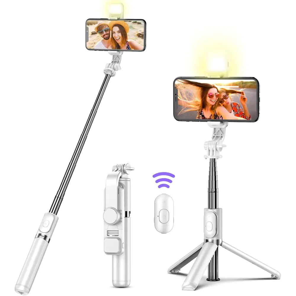 Wireless Bluetooth Selfie Stick Tripod  WideNet Global Marketplace   