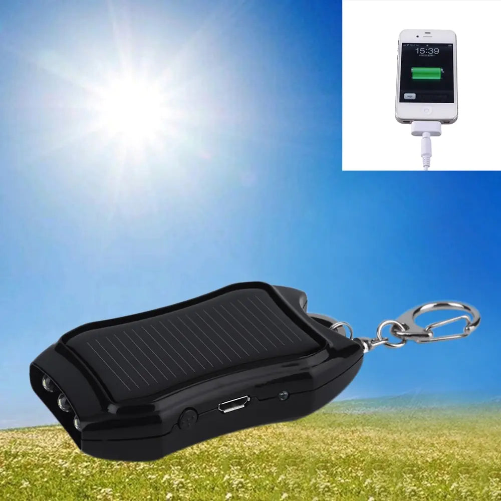 Solar Keychain Charger: Portable Power  WideNet Global Marketplace   