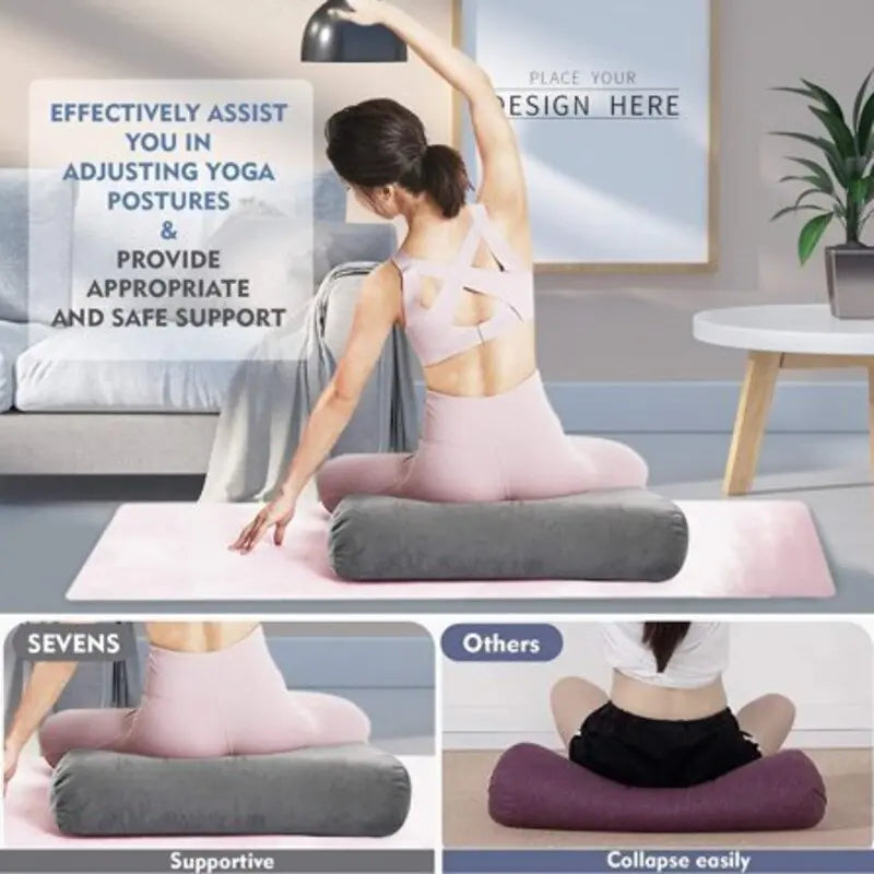 Yoga Bolster Pillow  WideNet Global Marketplace   