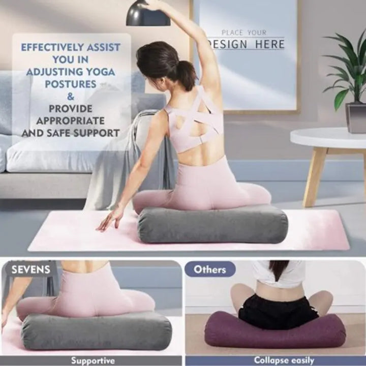 Yoga Bolster Pillow  WideNet Global Marketplace   