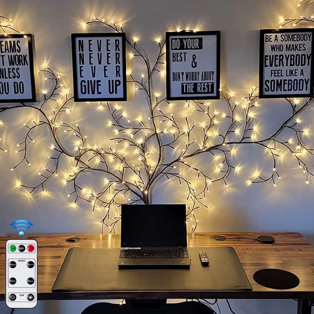 144 LEDs Lighted Vine Tree for Home  WideNet Global Marketplace   