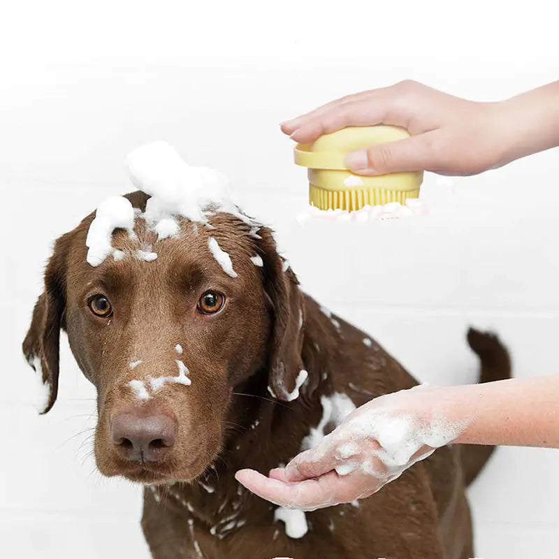 Pet Bath Soft Brush  WideNet Global Marketplace   