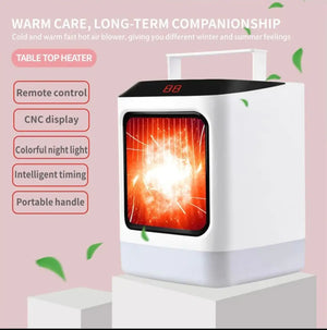 Relaxin Products Premium Portable 2-in-1 Space Heater and Cooler  WideNet Global Marketplace   