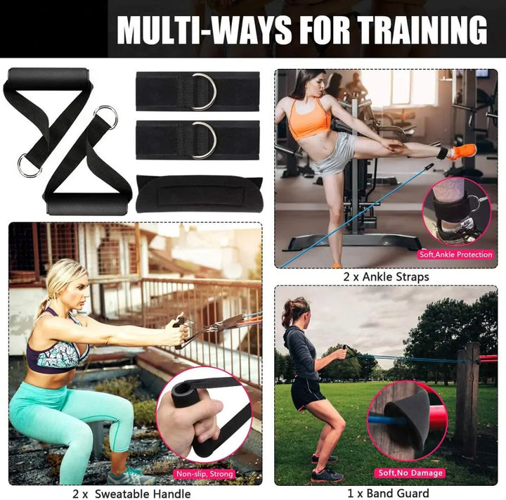 Fitness Resistance Bands  WideNet Global Marketplace   